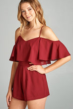 Load image into Gallery viewer, Ruby Red Romper
