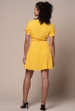 Load image into Gallery viewer, Sweet Celebrations Wrap Dress in Honey (More Colors)
