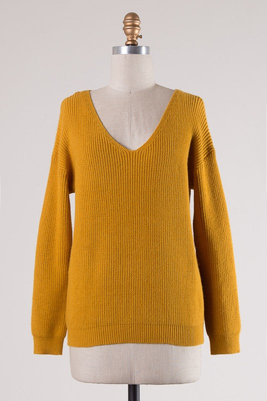 Daytona Mustard Yellow Sweater