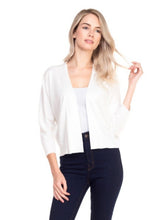 Load image into Gallery viewer, Grace White Cardigan Sweater
