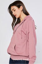 Load image into Gallery viewer, Soft Spot Boyfriend Jacket In Mauve Pink
