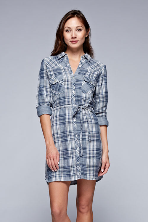 Southern Prep Plaid Dress