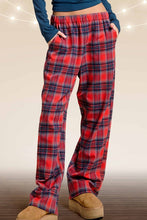 Load image into Gallery viewer, Mountain Mist Comfy Plaid Lounge Pants

