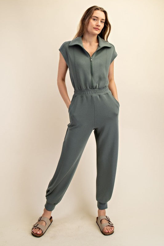 Sage Escape Jumpsuit