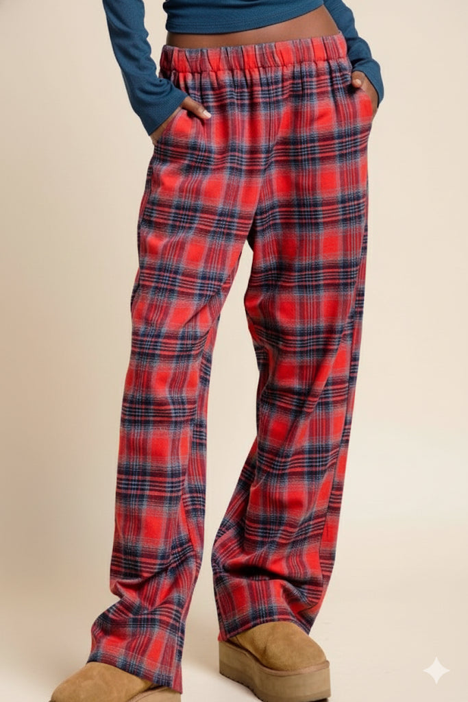 Mountain Mist Comfy Plaid Lounge Pants