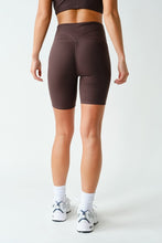 Load image into Gallery viewer, Chocolate Brown Active Biker Shorts
