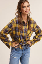 Load image into Gallery viewer, Denver Bound Plaid Shirt In Christmas Red
