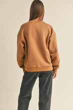 Load image into Gallery viewer, Frequent Flyer Boston Sweatshirt In Mocha
