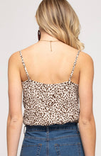 Load image into Gallery viewer, Leopard Camisole Bodysuit
