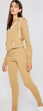 Load image into Gallery viewer, Soft Spot High Waist Joggers In Golden Tan
