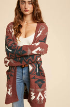 Load image into Gallery viewer, Aspen Aztec Cardigan

