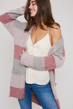 Load image into Gallery viewer, Boston Cardigan In Mauve
