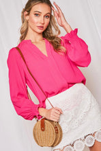Load image into Gallery viewer, Sweet Spot Long Sleeve Ginger Blouse
