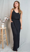 Load image into Gallery viewer, Remember Me Black Maxi Dress
